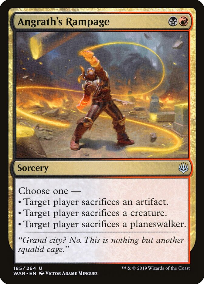 Cólera de Angrath / Angrath's Rampage - Magic: The Gathering - MoxLand