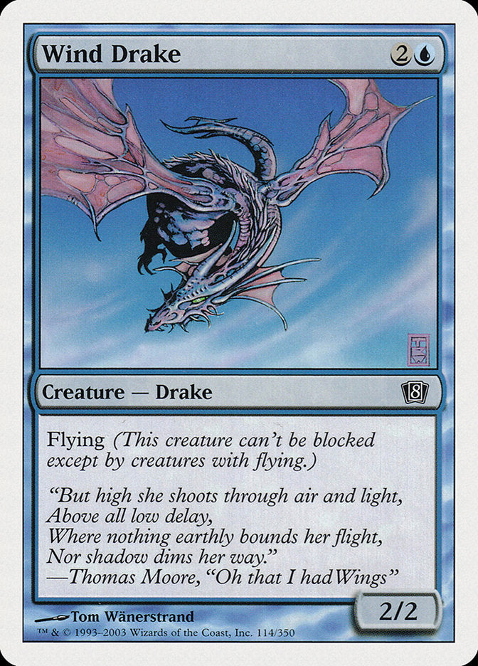 Dragonete do Vento / Wind Drake - Magic: The Gathering - MoxLand