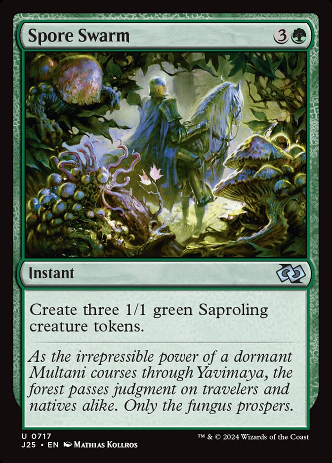 Enxame de Esporos / Spore Swarm - Magic: The Gathering - MoxLand