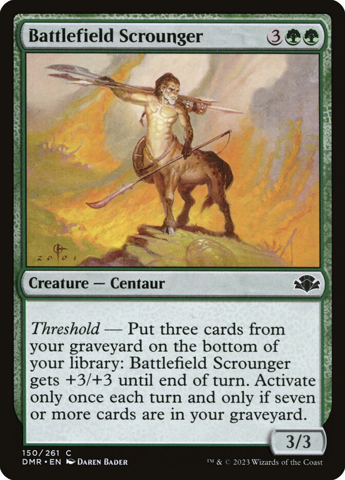 Parasita do Campo de Batalha / Battlefield Scrounger - Magic: The Gathering - MoxLand
