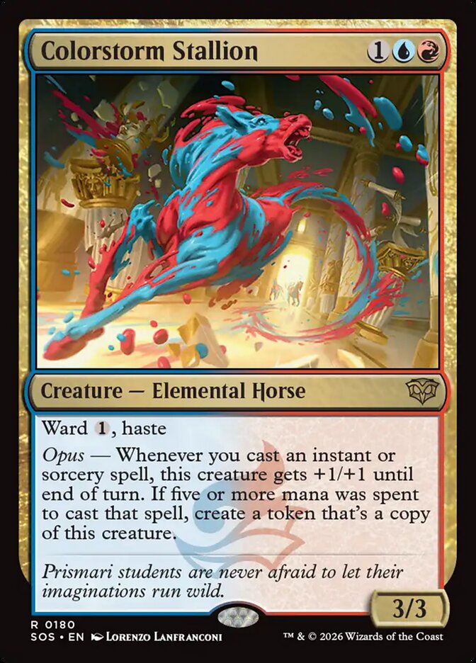 Colorstorm Stallion - Magic: The Gathering - MoxLand