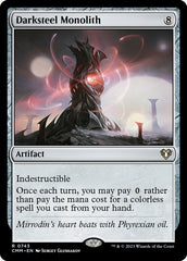 Darksteel Monolith - Magic: The Gathering - MoxLand