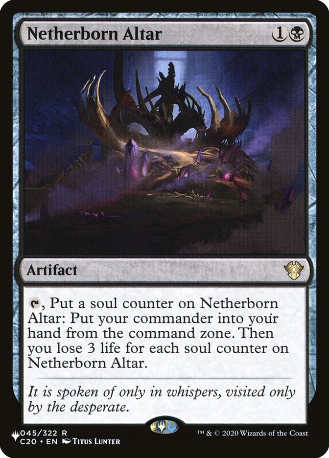 Altar do Submundo / Netherborn Altar - Magic: The Gathering - MoxLand