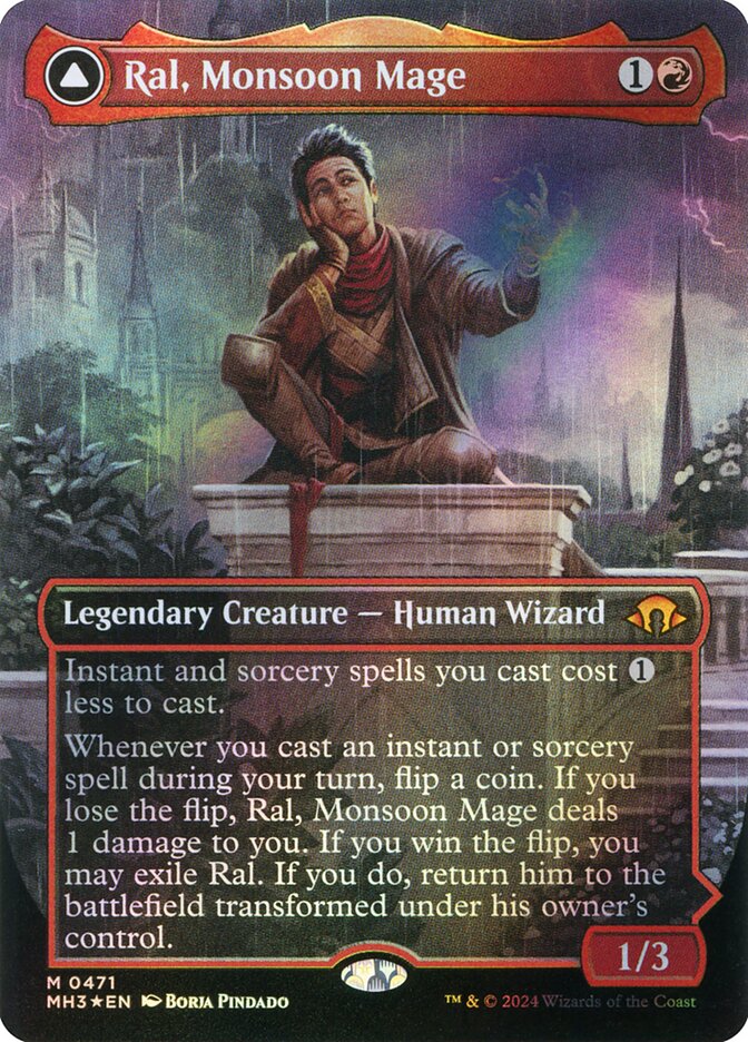 Ral, Mago da Monção / Ral, Monsoon Mage - Magic: The Gathering - MoxLand