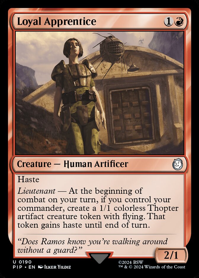 Aprendiz Leal / Loyal Apprentice - Magic: The Gathering - MoxLand