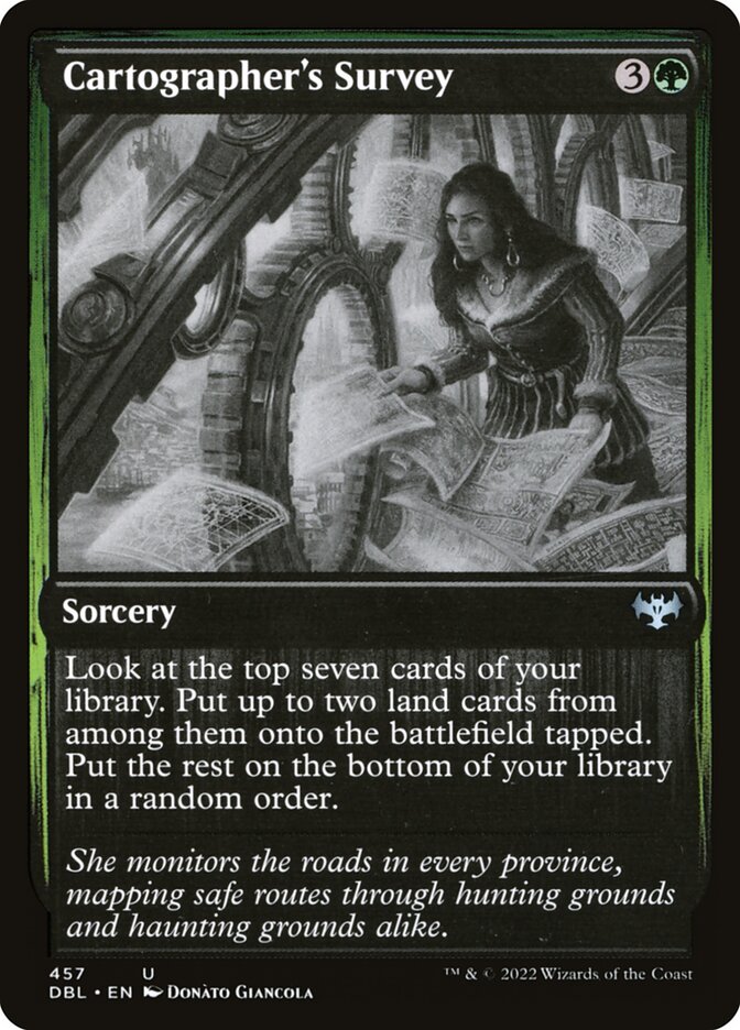 Pesquisa da Cartógrafa / Cartographer's Survey - Magic: The Gathering - MoxLand