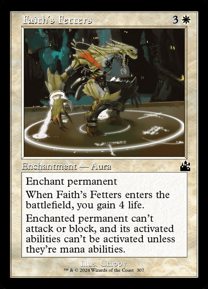 Correntes da Fé / Faith's Fetters - Magic: The Gathering - MoxLand