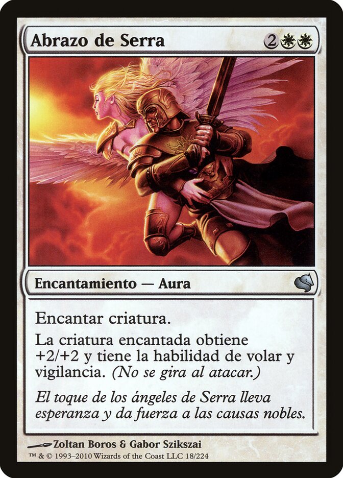 Abraço de Serra / Serra's Embrace - Magic: The Gathering - MoxLand