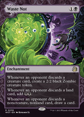 Não Desperdiçar / Waste Not - Magic: The Gathering - MoxLand