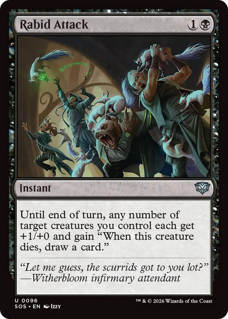 Rabid Attack - Magic: The Gathering - MoxLand