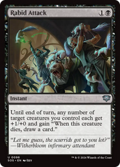 Rabid Attack - Magic: The Gathering - MoxLand