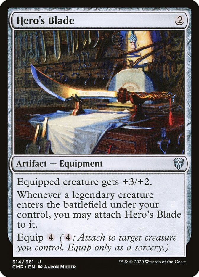Lâmina do Herói / Hero's Blade - Magic: The Gathering - MoxLand