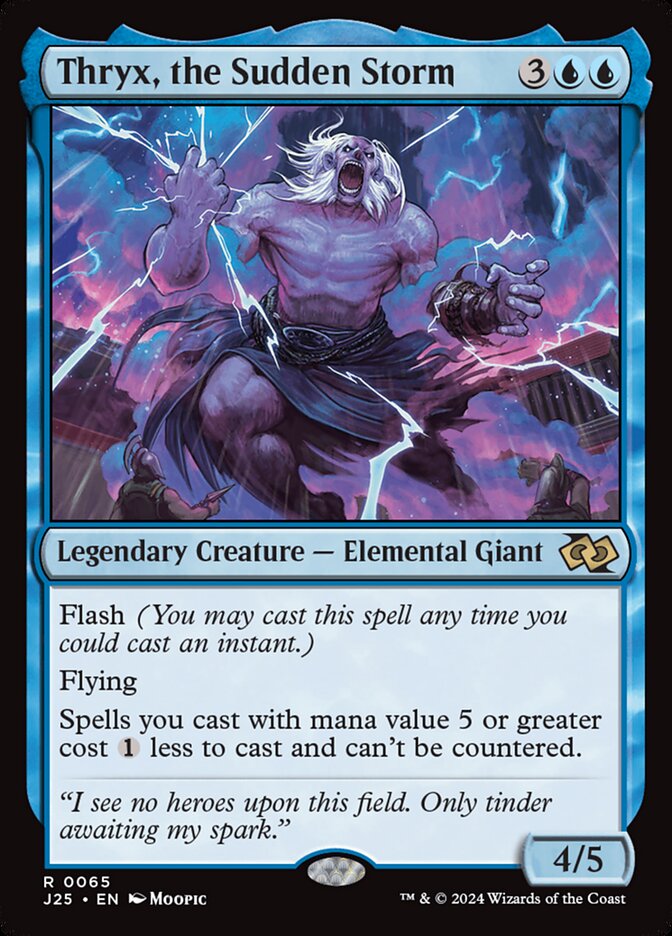 Trix, a Tempestade Repentina / Thryx, the Sudden Storm - Magic: The Gathering - MoxLand