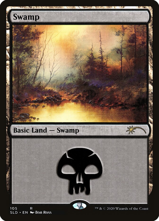 Pântano / Swamp - Magic: The Gathering - MoxLand