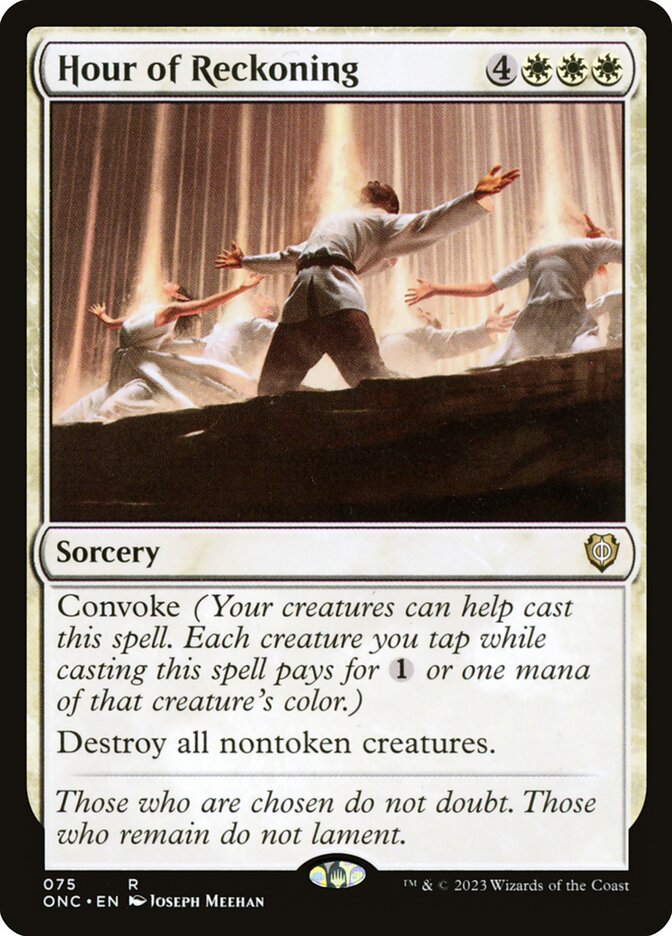 Hora de Avaliação / Hour of Reckoning - Magic: The Gathering - MoxLand