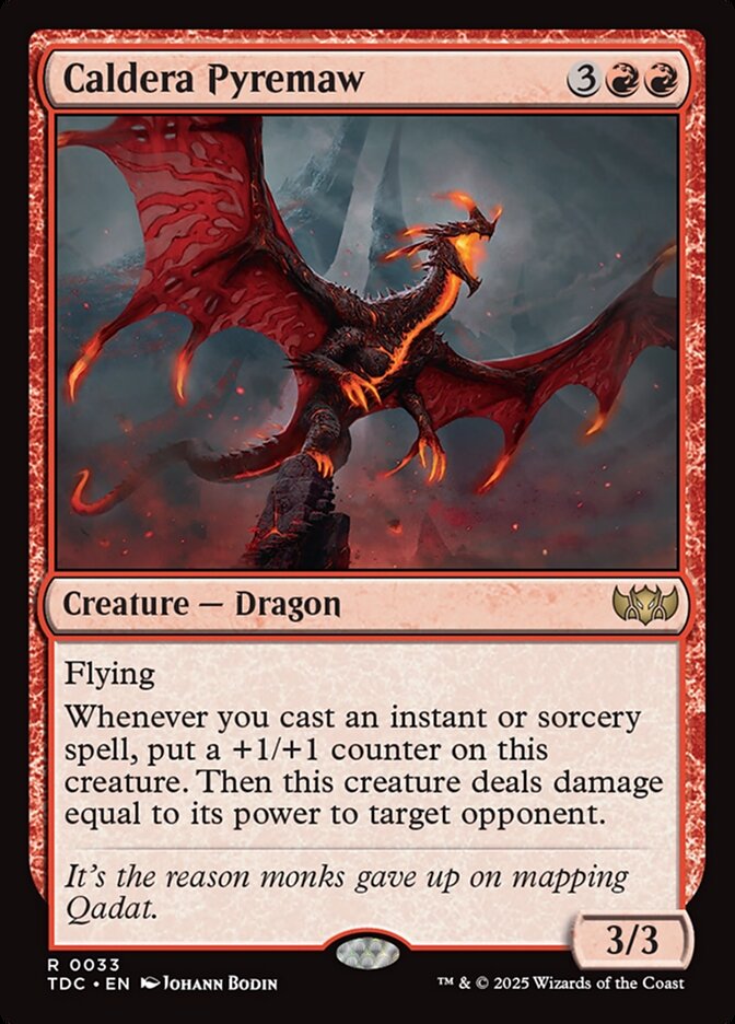 Caldera Pyremaw - Magic: The Gathering - MoxLand