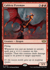 Caldera Pyremaw - Magic: The Gathering - MoxLand