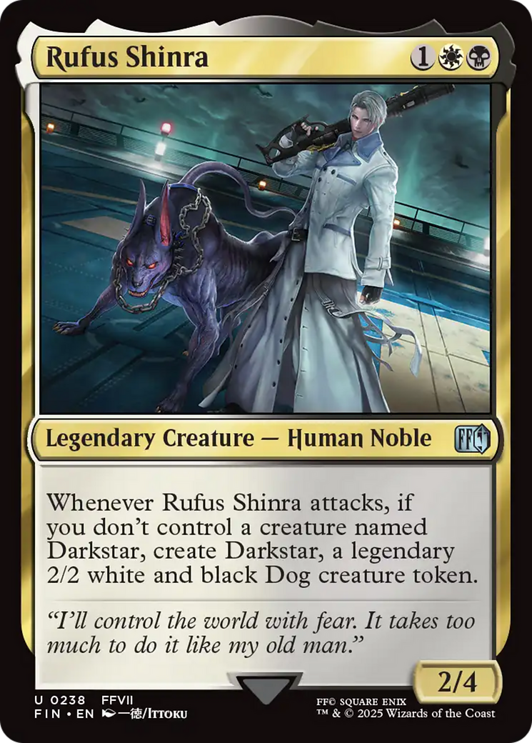 Rufus Shinra - Magic: The Gathering - MoxLand