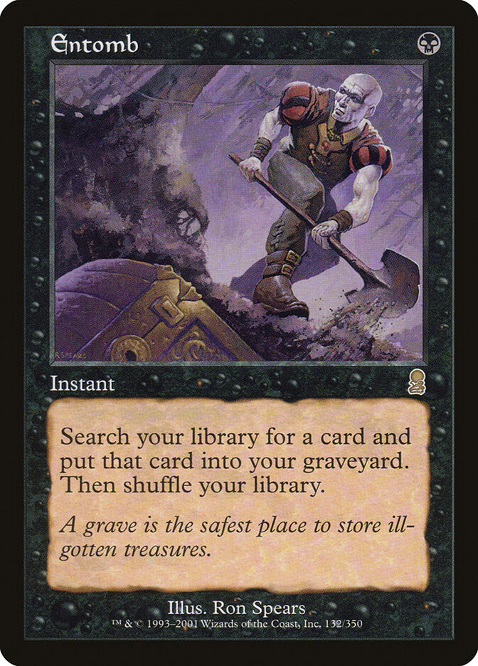 Sepultar / Entomb - Magic: The Gathering - MoxLand