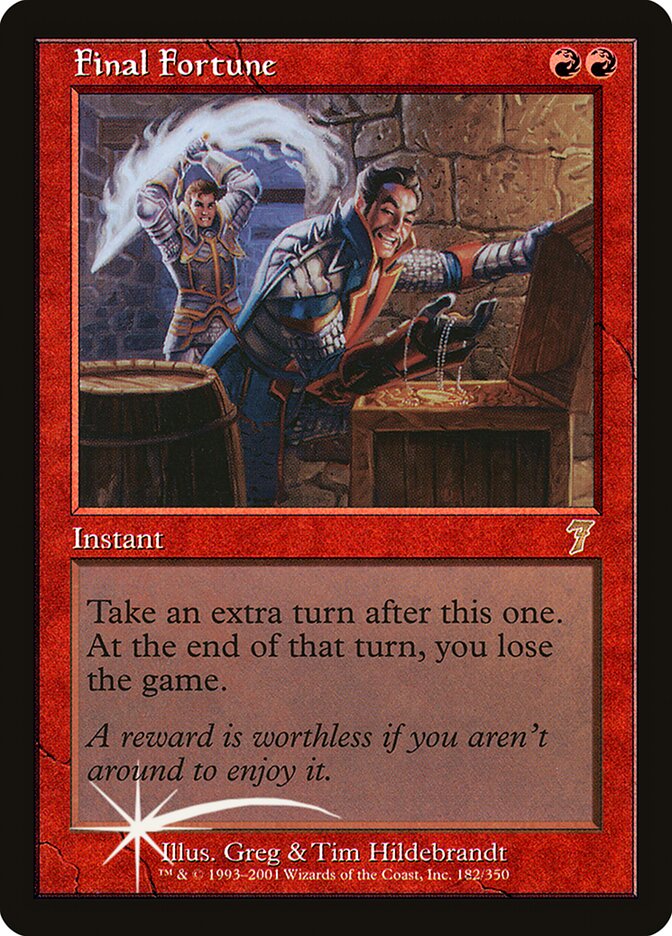 Último Recurso / Final Fortune - Magic: The Gathering - MoxLand