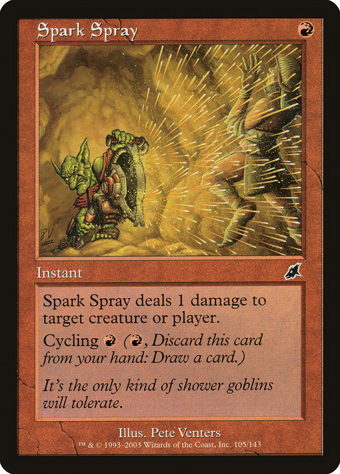 Jorro de Centelhas / Spark Spray - Magic: The Gathering - MoxLand