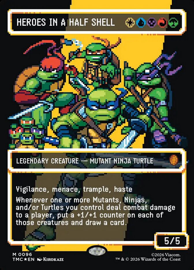 Heroes in a Half Shell - Magic: The Gathering - MoxLand