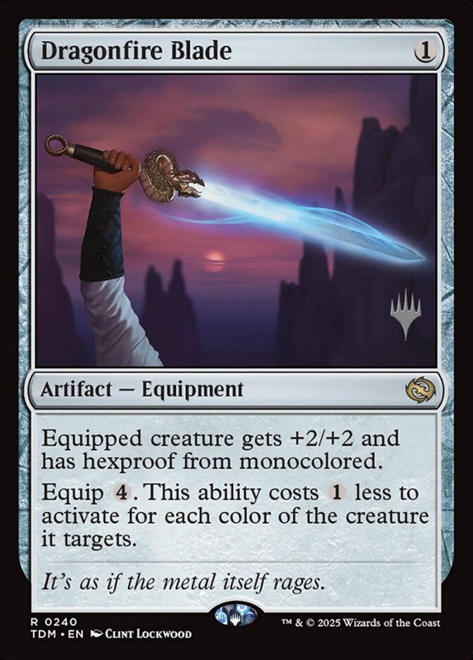 Dragonfire Blade - Magic: The Gathering - MoxLand