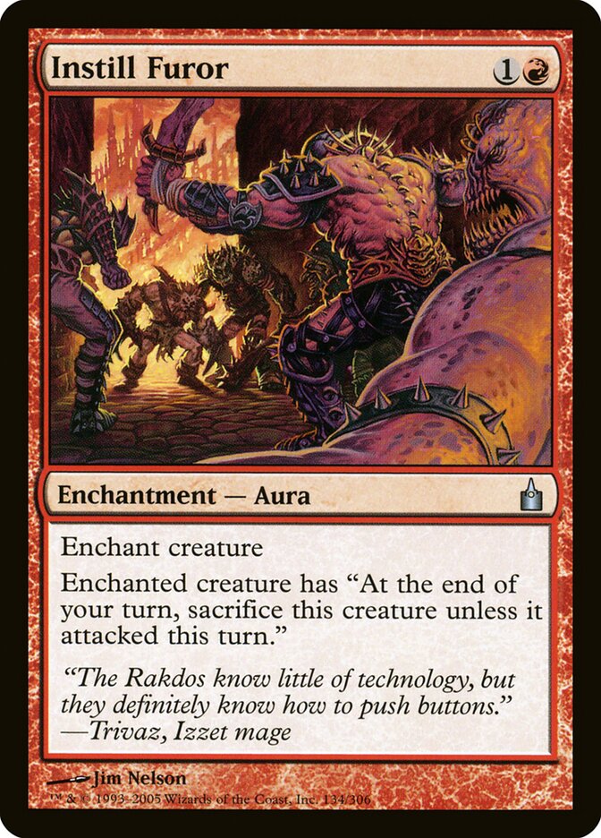 Infundir Furor / Instill Furor - Magic: The Gathering - MoxLand