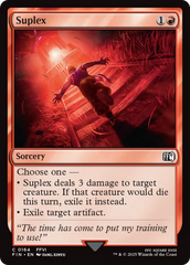 Poder do Meteoro / Suplex - Magic: The Gathering - MoxLand