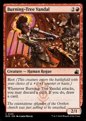 Vândala da Árvore Flamejante / Burning-Tree Vandal - Magic: The Gathering - MoxLand