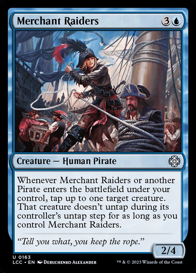 Salteadoras de Navios Mercantes / Merchant Raiders - Magic: The Gathering - MoxLand