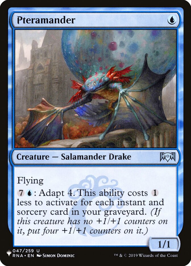 Pteromandra / Pteramander - Magic: The Gathering - MoxLand