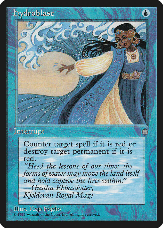 Explosão Hídrica / Hydroblast - Magic: The Gathering - MoxLand