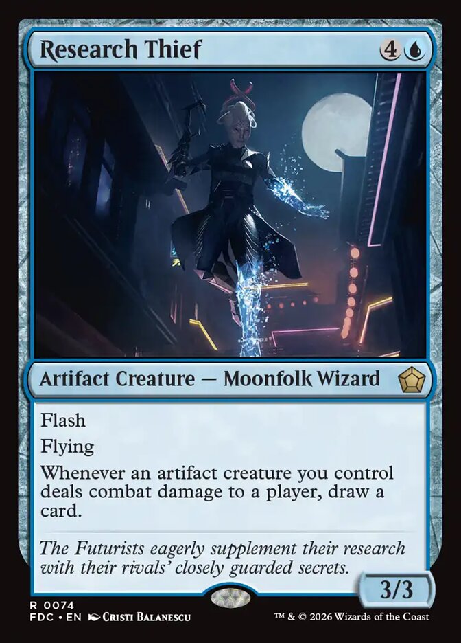 Ladra de Pesquisas / Research Thief - Magic: The Gathering - MoxLand