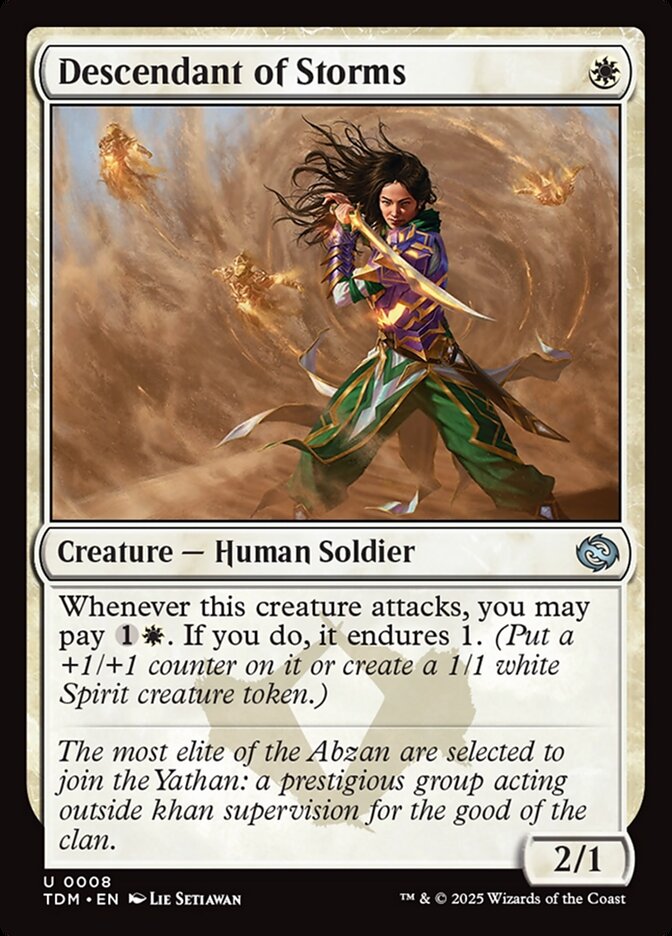 Descendente das Tempestades / Descendant of Storms - Magic: The Gathering - MoxLand