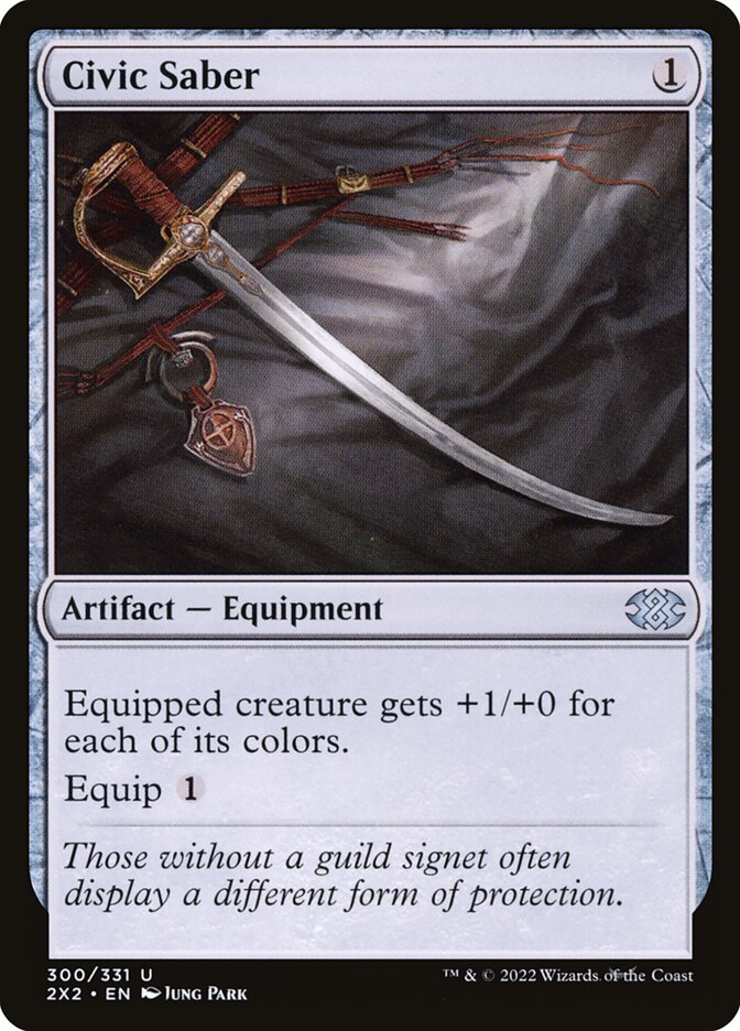 Sabre Cívico / Civic Saber - Magic: The Gathering - MoxLand