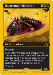 Velocípede Trovejante / Thunderous Velocipede - Magic: The Gathering - MoxLand