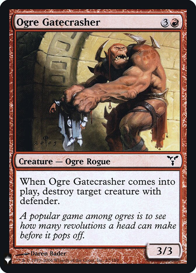 Penetra Ogre / Ogre Gatecrasher - Magic: The Gathering - MoxLand