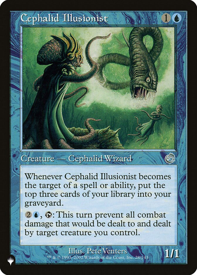 Ilusionista Cefálida / Cephalid Illusionist - Magic: The Gathering - MoxLand