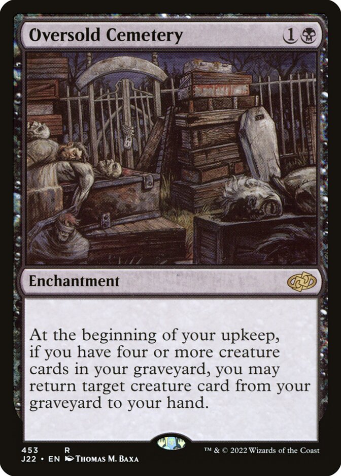 Cemitério Lotado / Oversold Cemetery - Magic: The Gathering - MoxLand
