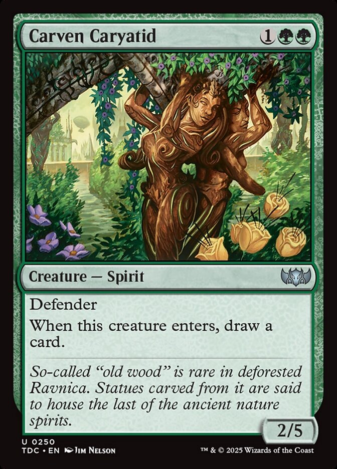 Cariátide Esculpida / Carven Caryatid - Magic: The Gathering - MoxLand