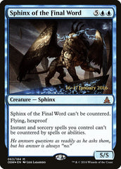 Esfinge da Palavra Final / Sphinx of the Final Word - Magic: The Gathering - MoxLand
