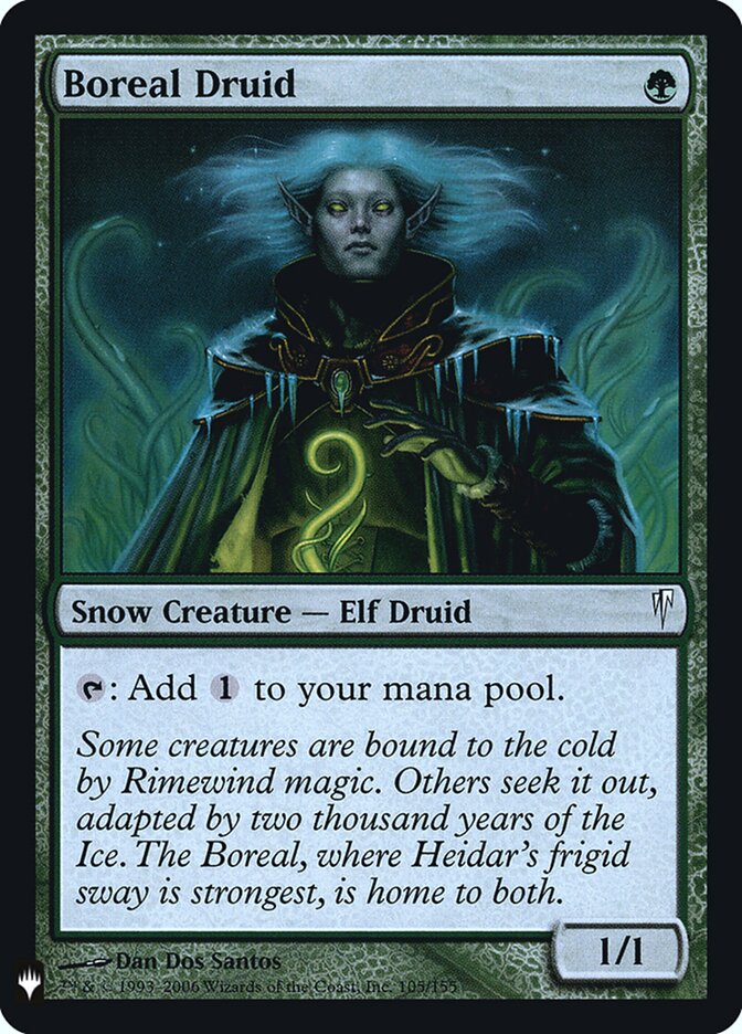 Druida Boreal / Boreal Druid - Magic: The Gathering - MoxLand