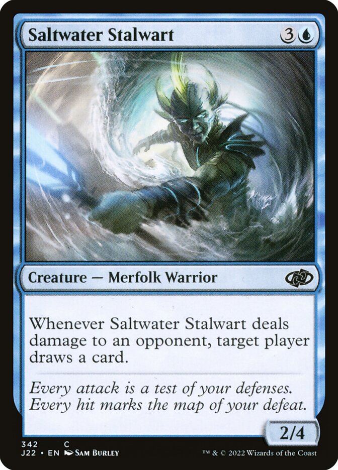 Saltwater Stalwart - Magic: The Gathering - MoxLand