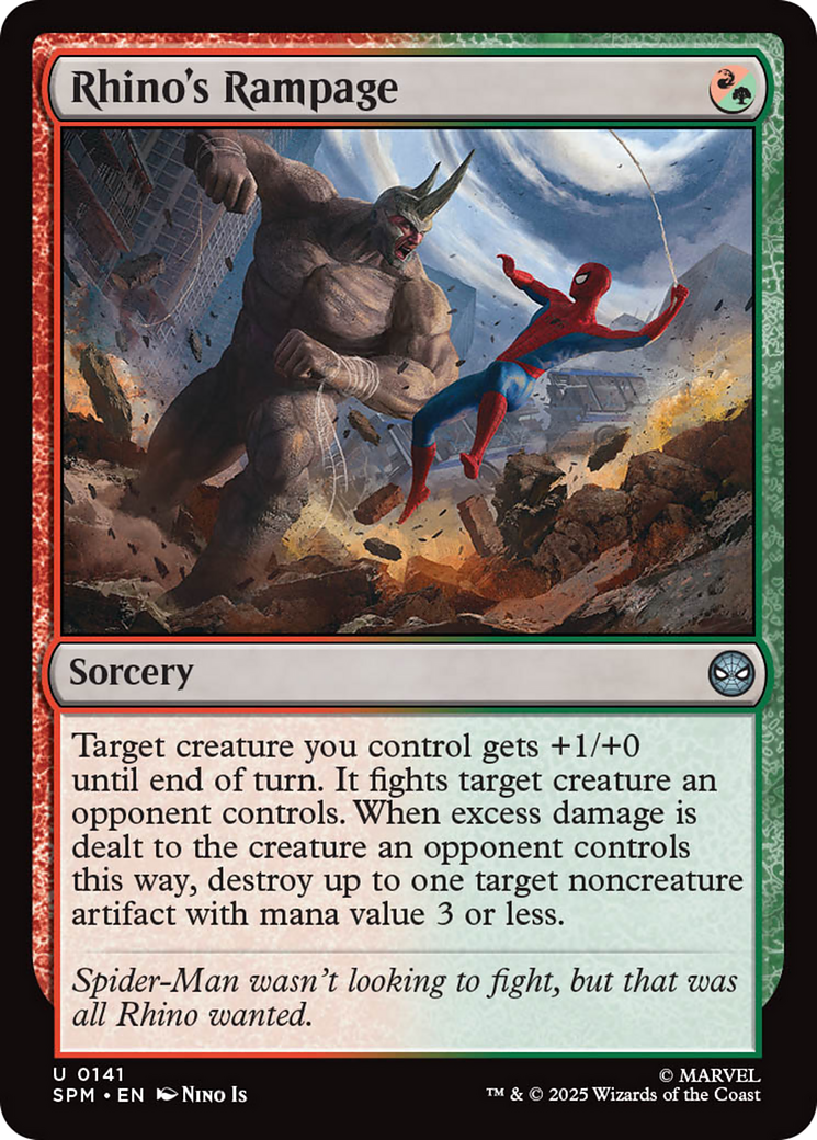 Furia do Rinoceronte / Rhino's Rampage - Magic: The Gathering - MoxLand