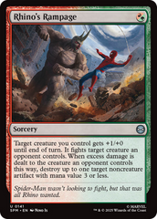 Furia do Rinoceronte / Rhino's Rampage - Magic: The Gathering - MoxLand