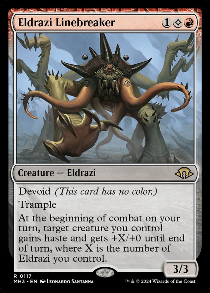 Fura-linha Eldrazi / Eldrazi Linebreaker - Magic: The Gathering - MoxLand