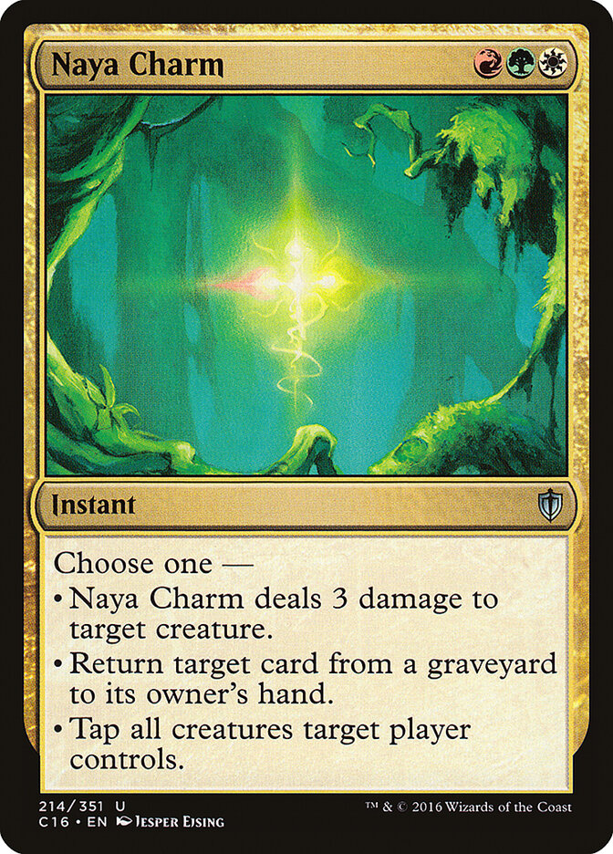 Medalhão de Naya / Naya Charm - Magic: The Gathering - MoxLand
