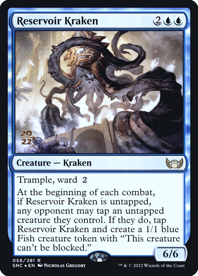 Kraken do Reservatório / Reservoir Kraken - Magic: The Gathering - MoxLand