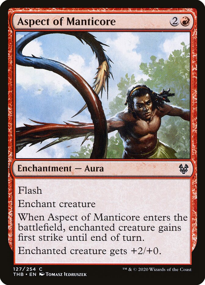 Aspecto da Mantícora / Aspect of Manticore - Magic: The Gathering - MoxLand